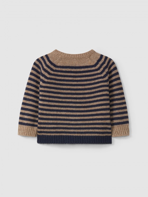 Pull tricot  rayures