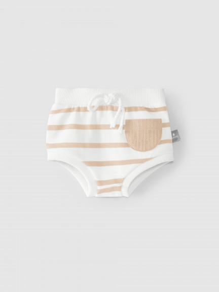 Pull-up diaper cover with stripes