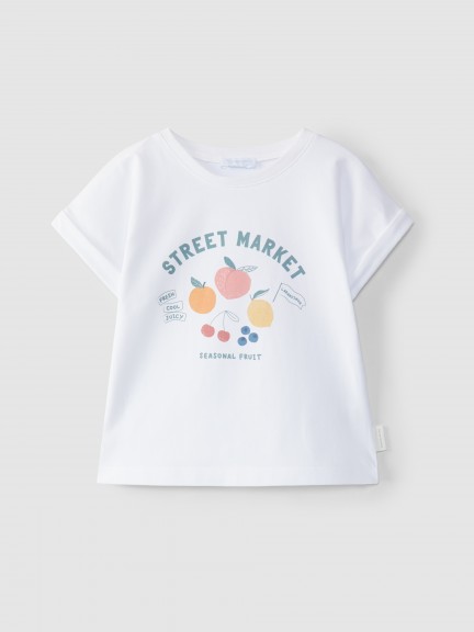 T-shirt "Street market"