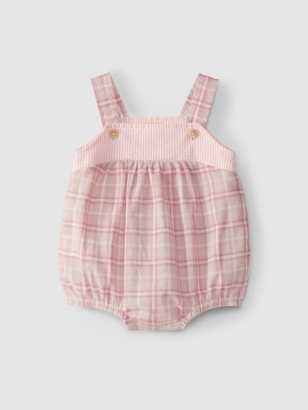 Shortie plaid and stripes