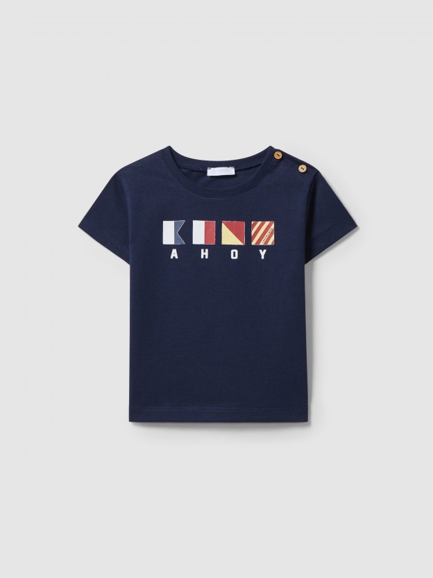 Camiseta "Ahoy"