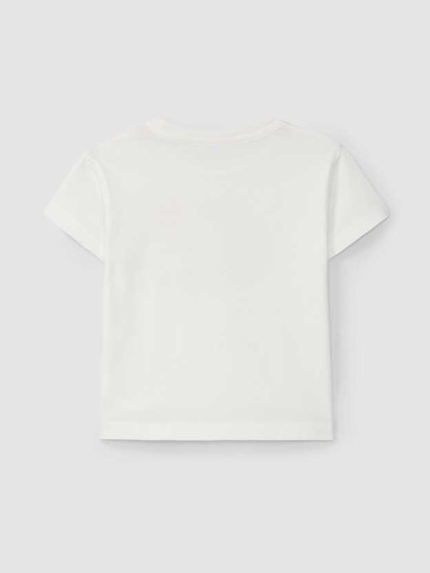 Wave print T-Shirt
