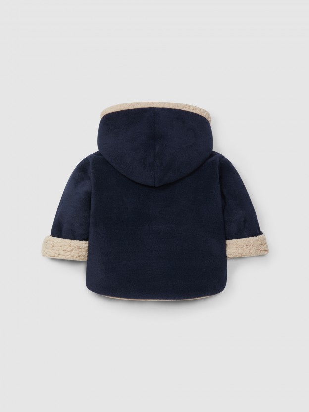 Veste polaire  capuche