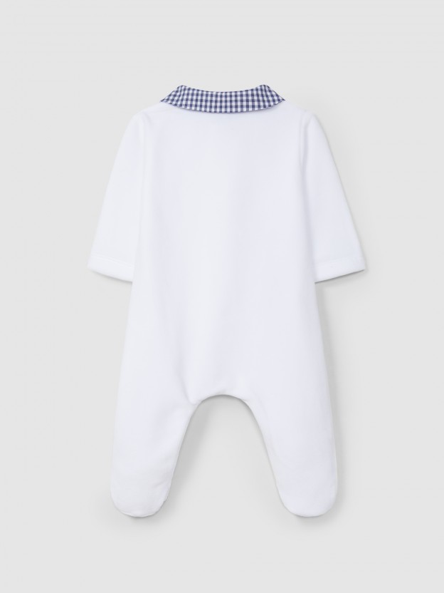 Babygrow veludo botes decorativos