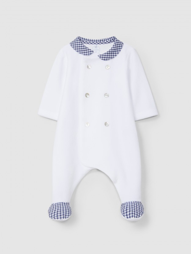 Babygrow veludo botes decorativos