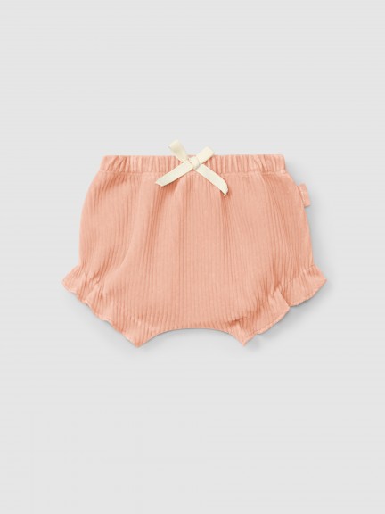 Pull-up shorts with decorative drawstring