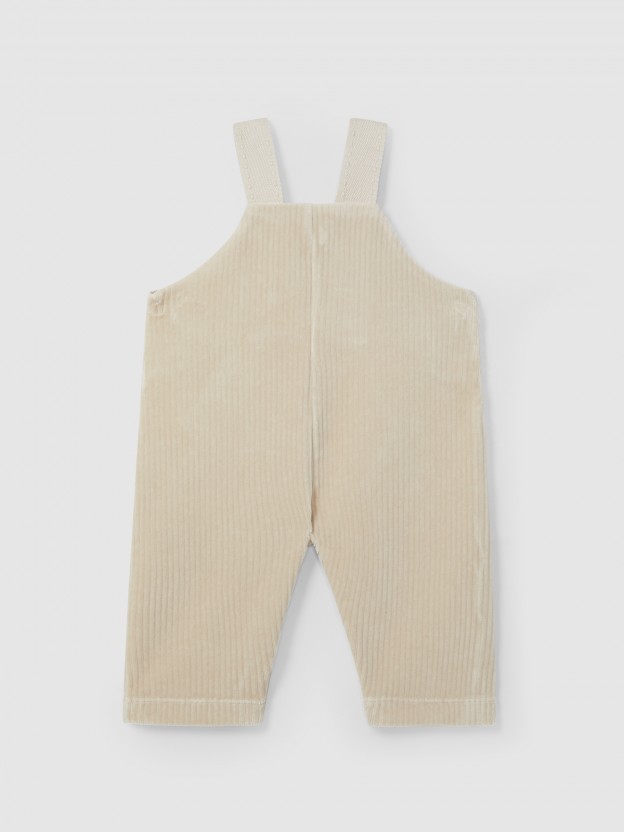 Dungarees with pocket