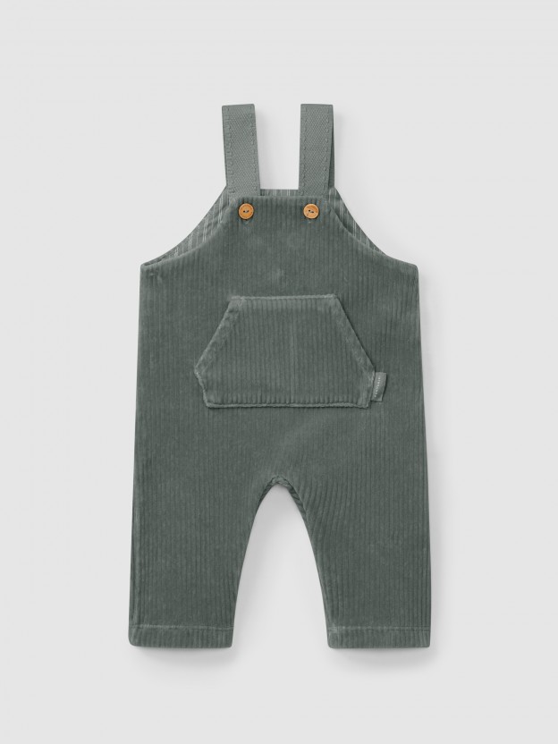 Dungarees with pocket