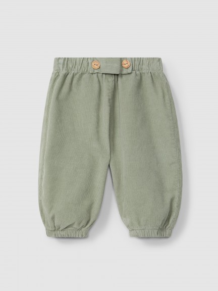 Pantaln pull-up en micropana