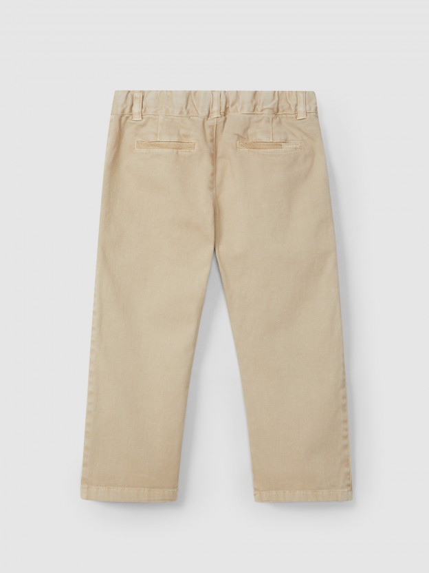 Chino pants four pockets