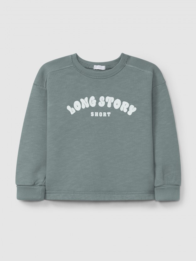 Sweatshirt "Long Story"