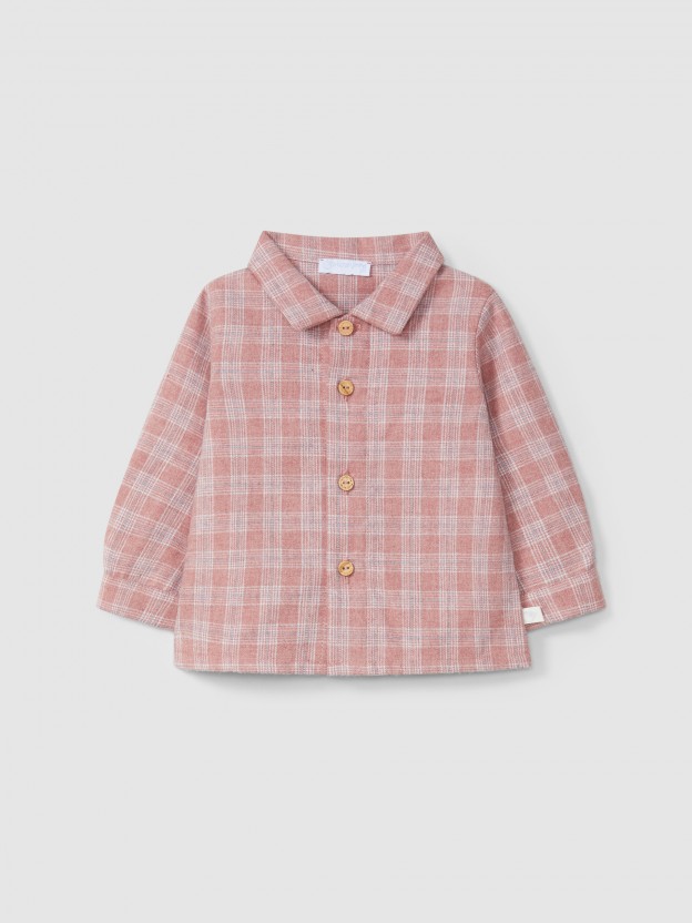 Chemise carreaux