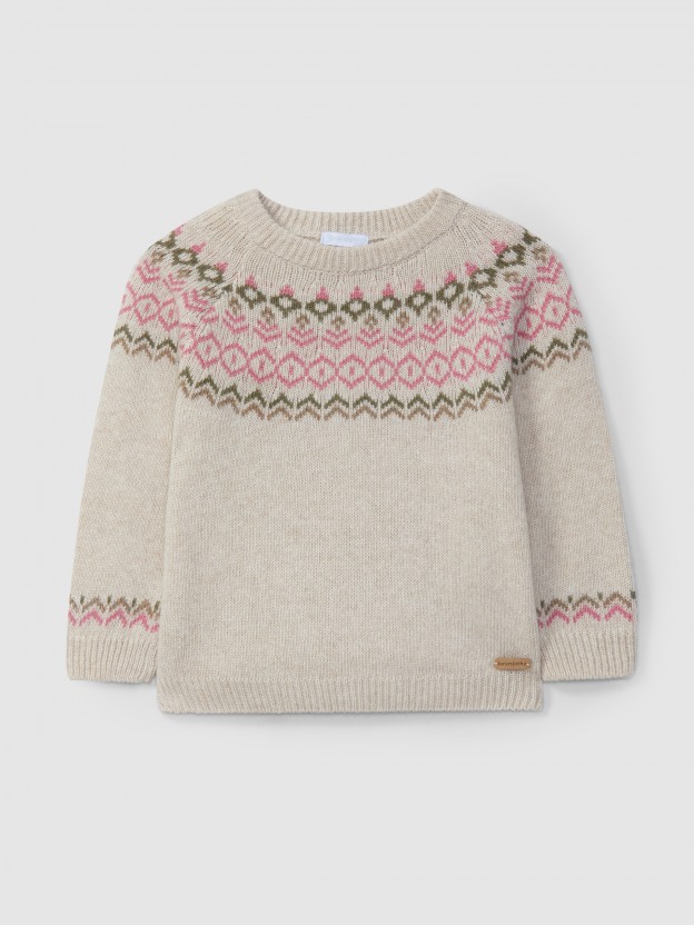 Jacquard jumper