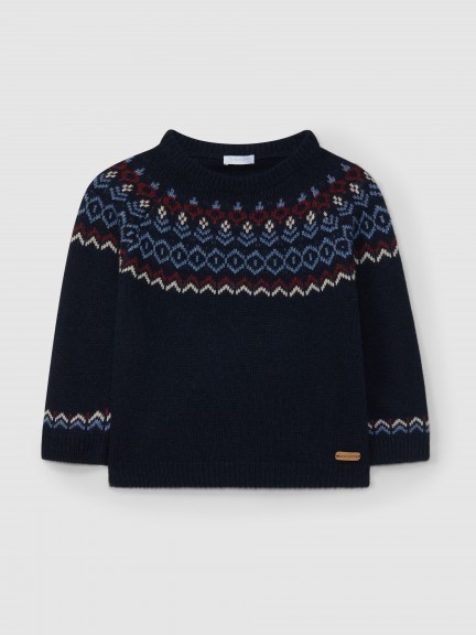 Jacquard jumper