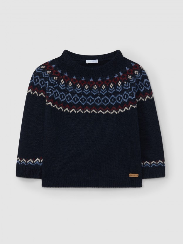 Jacquard jumper