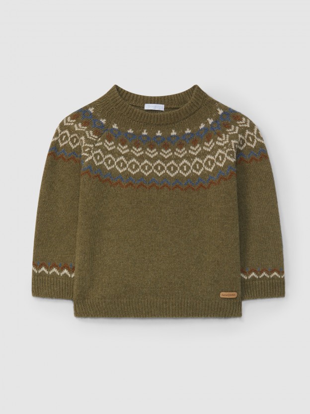 Jacquard jumper