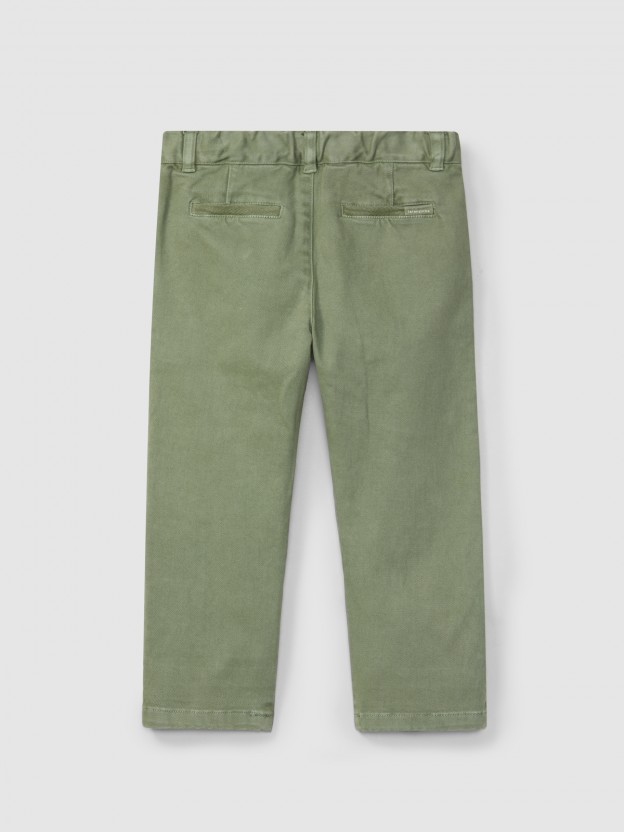 Chino pants four pockets