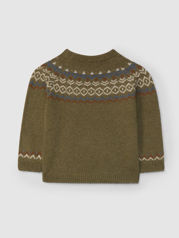 Jacquard jumper