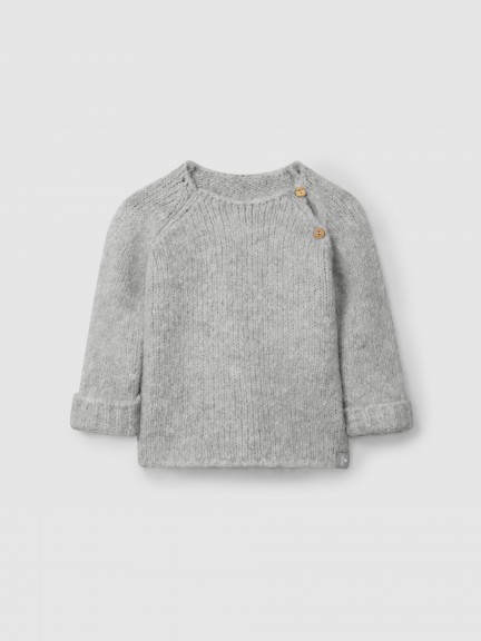 Pull uni tricot