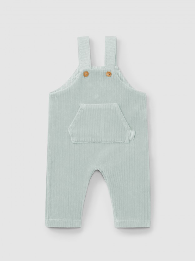 Dungarees with pocket