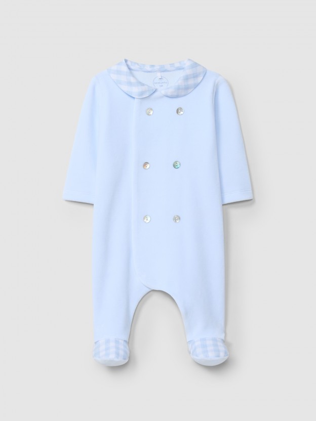 Babygrow veludo botes decorativos