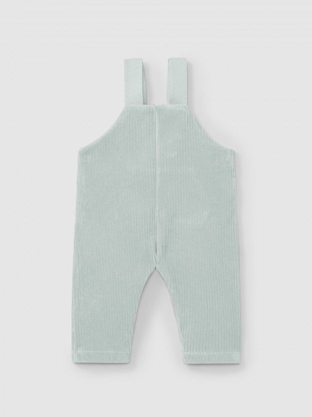 Dungarees with pocket