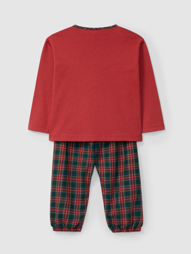 Plaid pyjamas