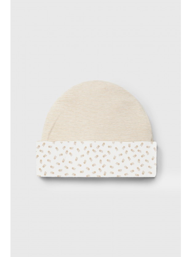 Bonnet rversible coton biologique