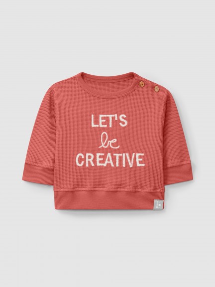 Camisola "Lets be creative"