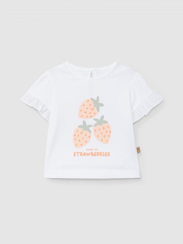 T-shirt "Sweet as strawberries" T-shirt "Sweet as strawberries"