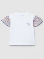 White/Medium Blue