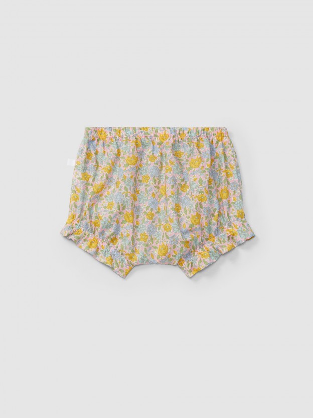 Cubrepaal en tela Liberty floral