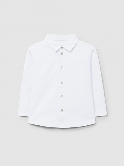 Plain linen shirt