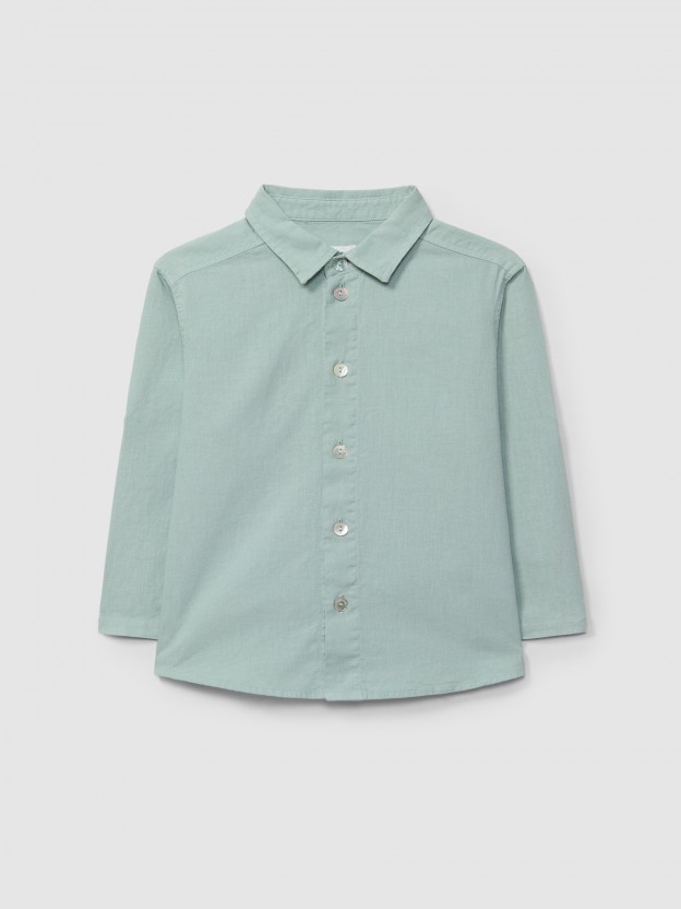 Plain linen shirt Plain linen shirt