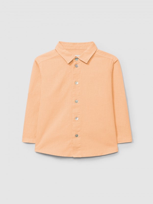 Plain linen shirt Plain linen shirt