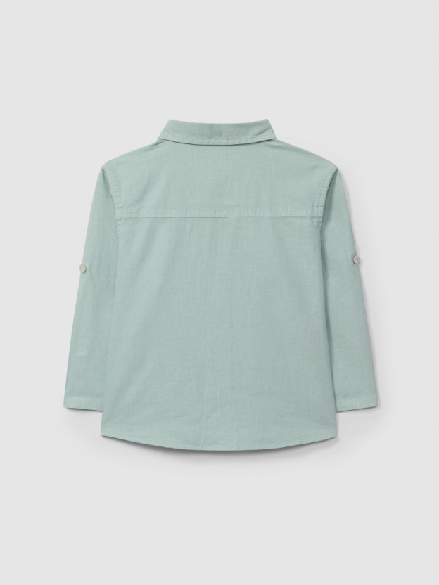 Plain linen shirt Plain linen shirt