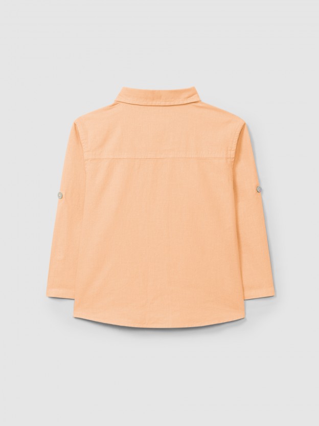 Plain linen shirt Plain linen shirt