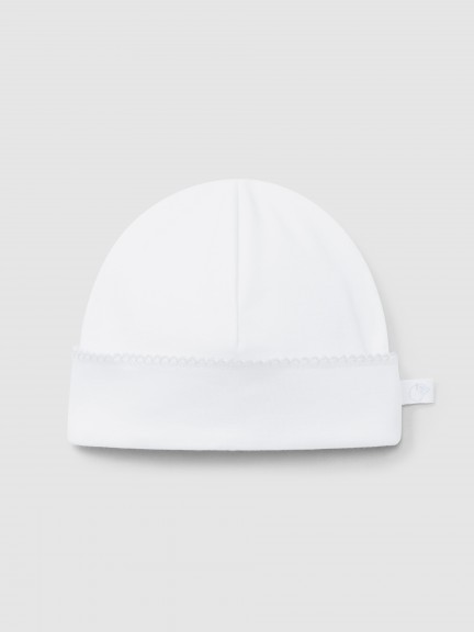 Gorro liso em algodo