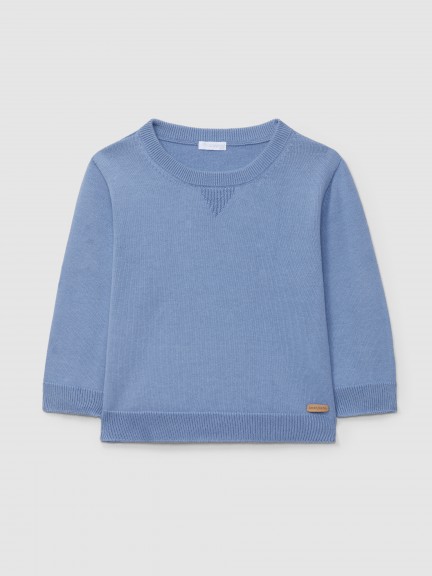 Pull tricot  col rond