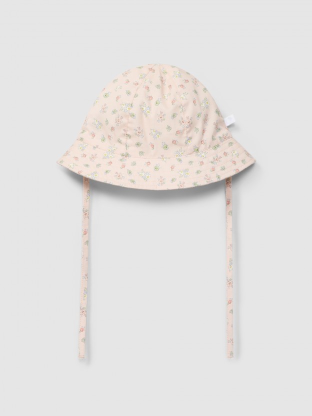 Sombrero estampado floral