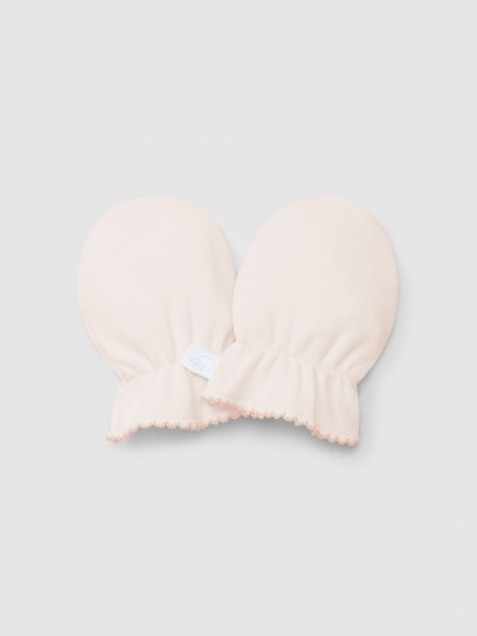 Guantes lisos en algodn
