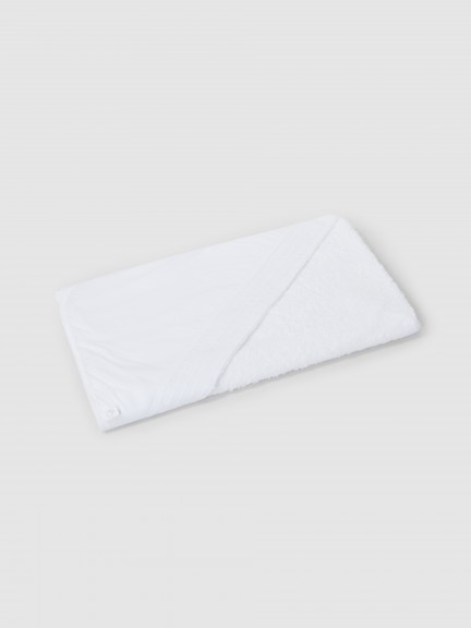 Bath towel ribbed detail