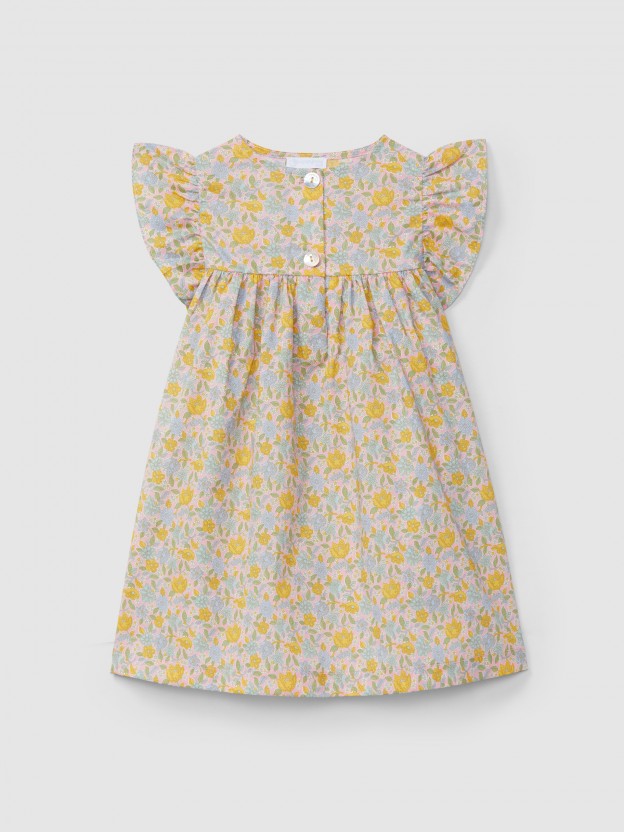 Vestido em tecido Liberty floral Vestido em tecido Liberty floral
