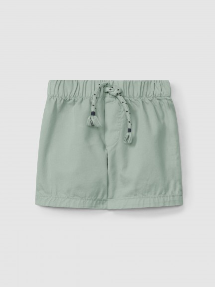 Cales pull-up em sarja lisa