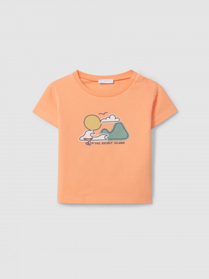 T-shirt "The secret island"