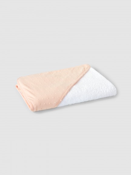 Toalla de bao con pequeos detalles en relieve