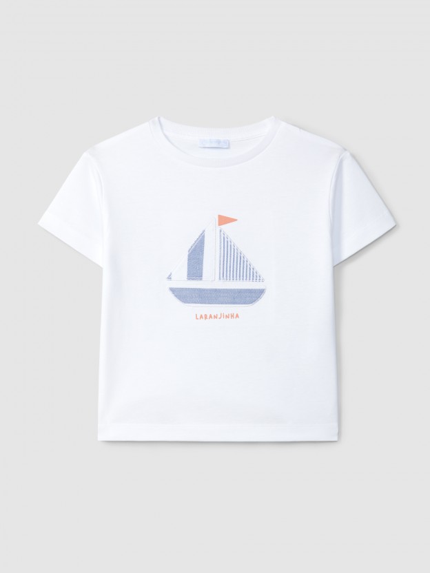 T-shirt boat T-shirt boat