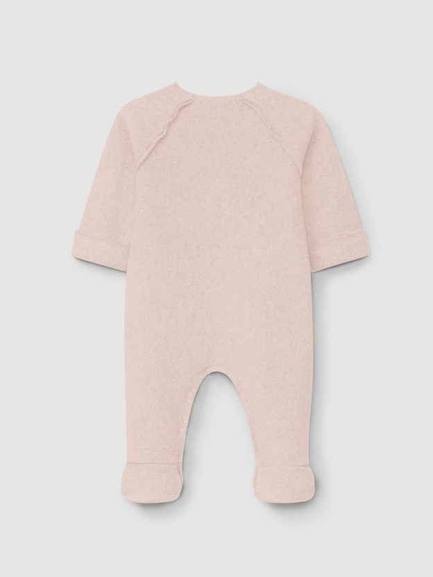 Ensemble en maille polaire en coton biologique