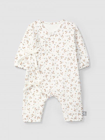 Ensemble en mousseline imprime