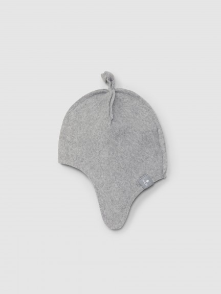 Organic cotton fleece beanie
